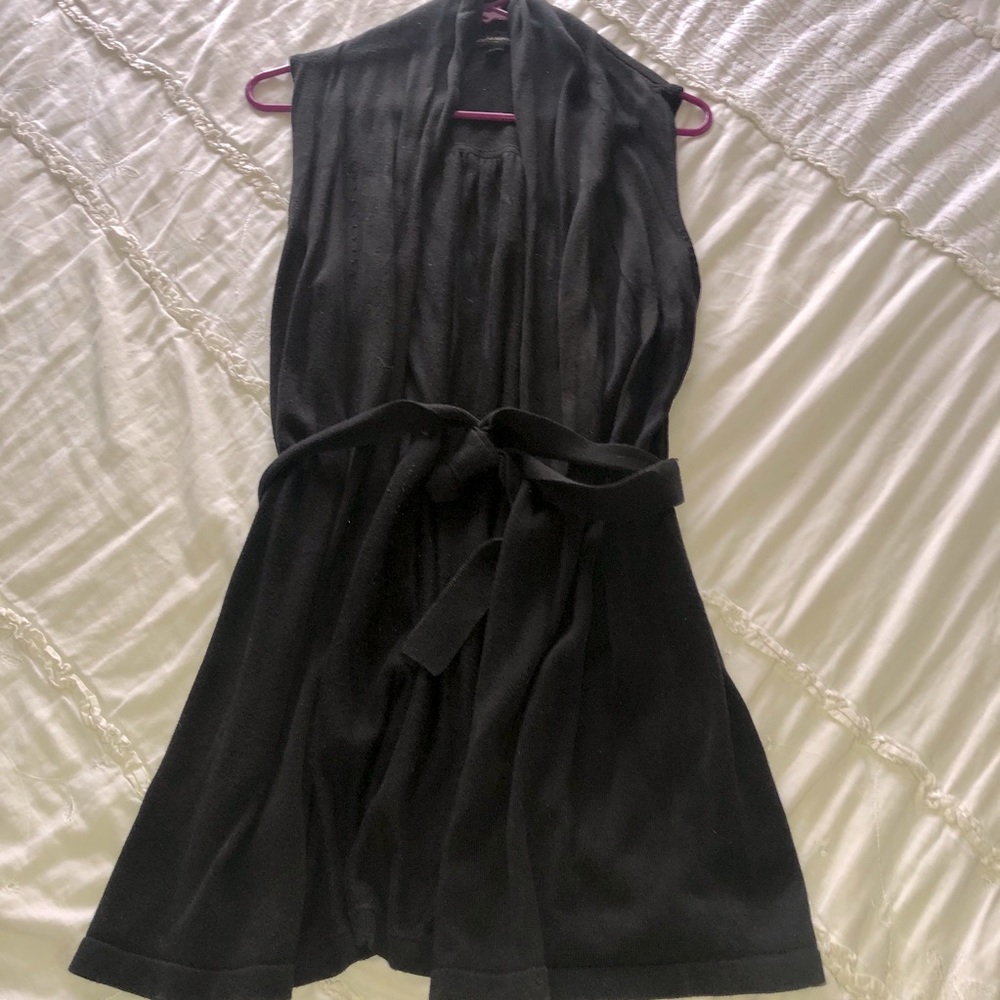 Black Belted Vest